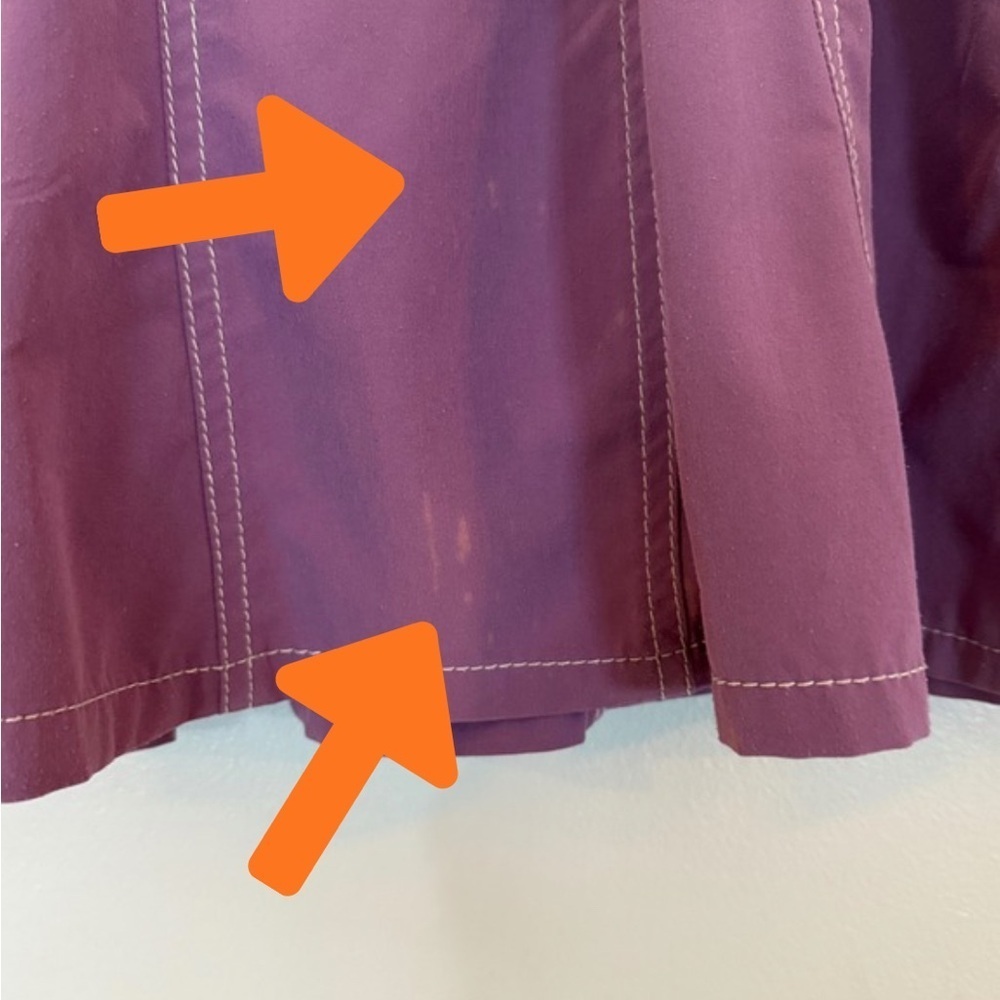 Athleta Elegant A-Line Skirt in Plum Size 6 - Picture 10 of 11